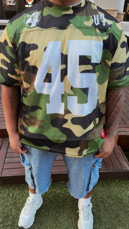 4STÜDYO Green Camo Jersey
