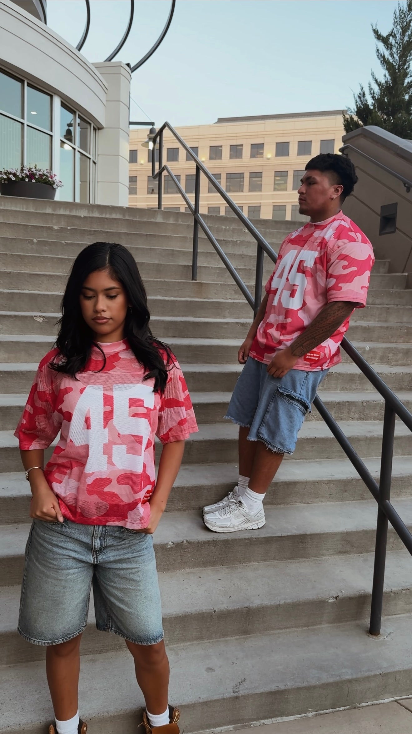 4STÜDYO Pink Camo Jersey